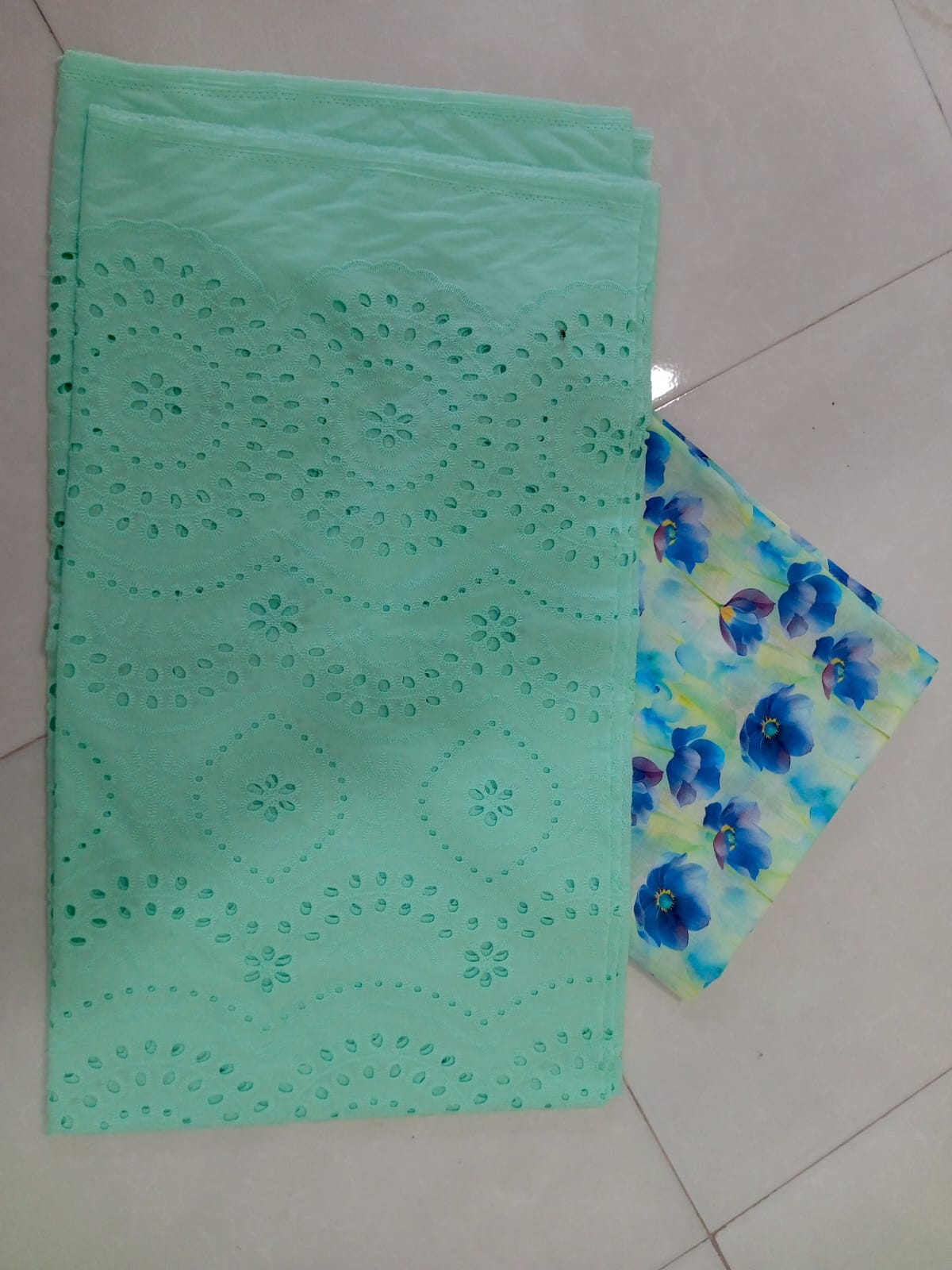 Unstitched Chikankari Lawn 2 Piece Suit for Women – Embroidered Shirt with Printed Trouser | Velora Outfits (Copy) (Copy)